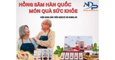 Cao Hồng Sâm Hàn Quốc- Món Quà Cho Sức Khỏe Người Cao Tuổi