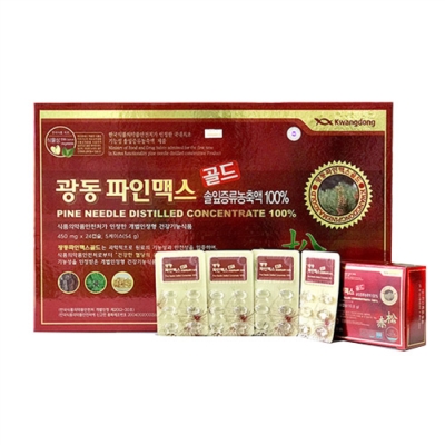 Viên Tinh Dầu Thông Đỏ Kwangdong Hộp 120 viên