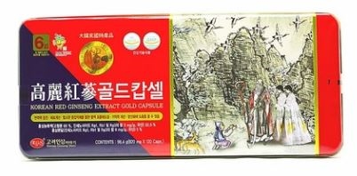 Viên Hồng Sâm Nhung Hươu Linh Chi KGS Korean Red Ginseng Extract Gold Capsule 120 Viên