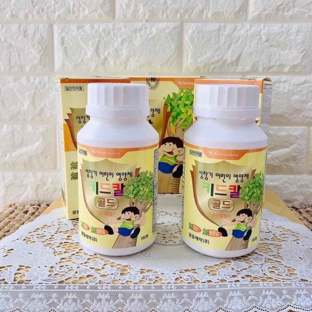 Kẹo canxi tăng chiều cao Kwangdong Hàn quốc -  240 viên