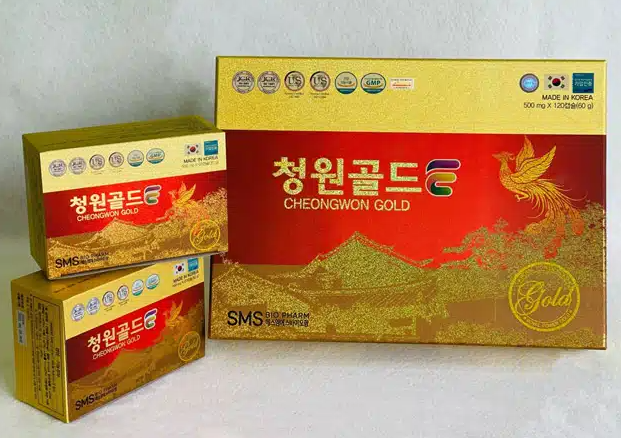 Tinh dầu thông đỏ CheongWon Gold – SMS