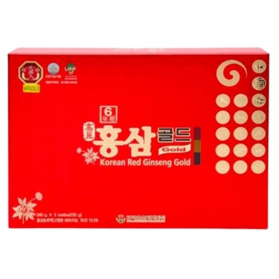 Cao Hồng Sâm 240g * 3 Lọ Bio Apgold