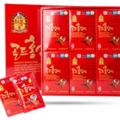 NƯỚC UỐNG HỒNG SÂM 6 NĂM TUỔI - KOREA RED GINSENG DAEYOUNG HÀN QUỐC (70 ml x 30 gói)