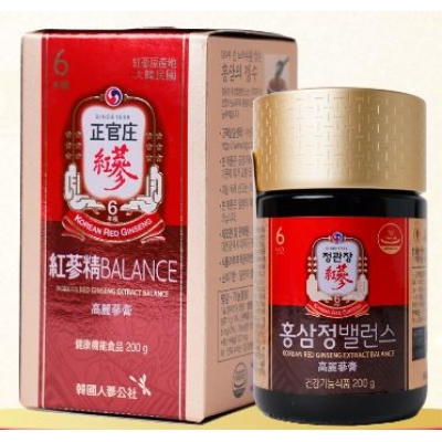 Tinh Chất Hồng Sâm Cô Đặc- Korean red ginseng Extract Balance (Hũ 200g)